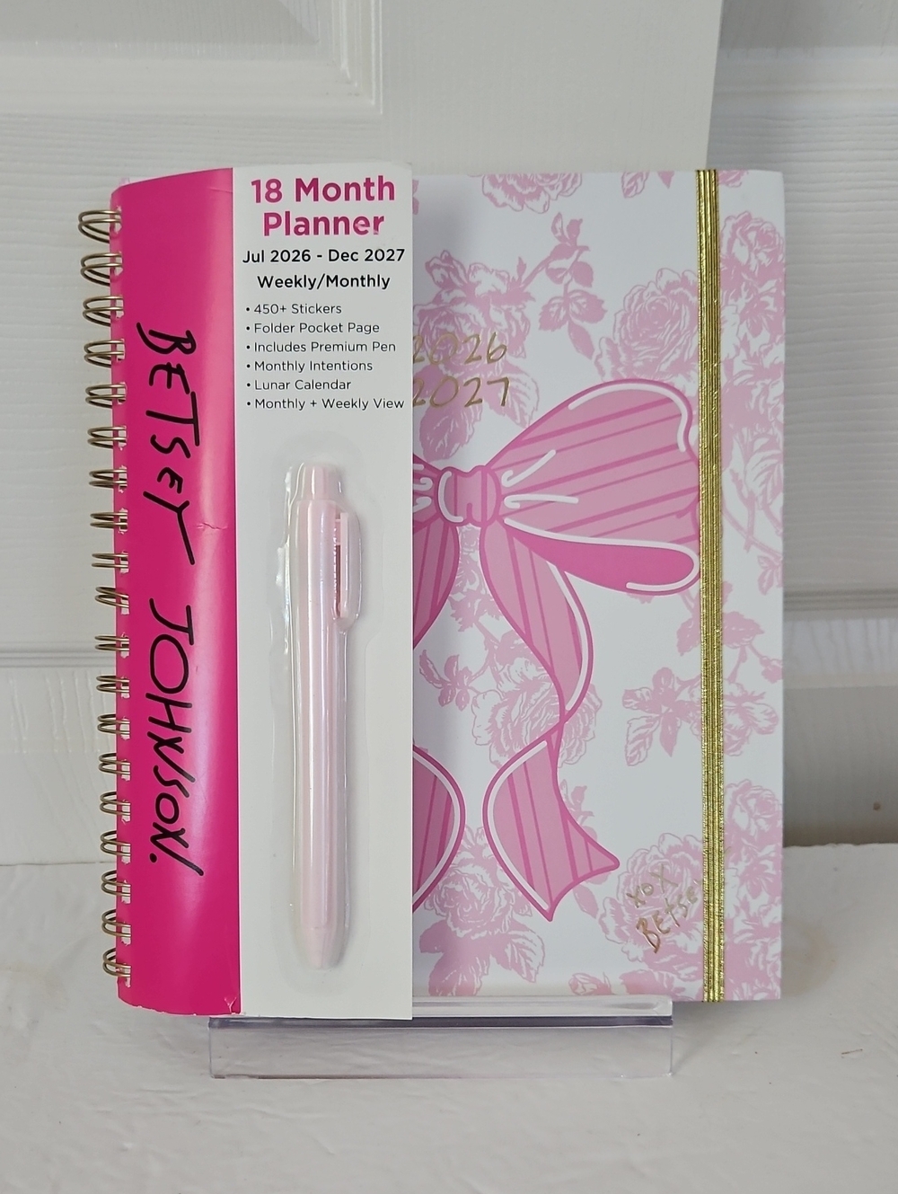 Betsey Johnson NWT 18 Month Planner